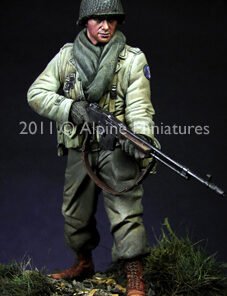 Alpine Miniatures 16012 1/16 BAR Gunner US 29th Infantry Division