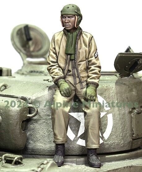 Alpine Miniatures 1/35 - 35319 US Tank Crew 761st TB #2 - Image 2