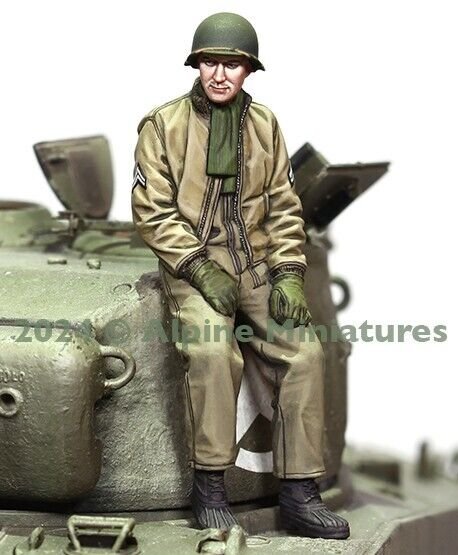 Alpine Miniatures 1/35 - 35319 US Tank Crew 761st TB #2 - Image 3