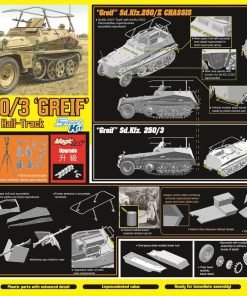 Alternative view of Dragon 6911   1/35 Sd.Kfz.250/3 "Greif" Rommel's Command Half-Track Sd.Kfz.250/Z