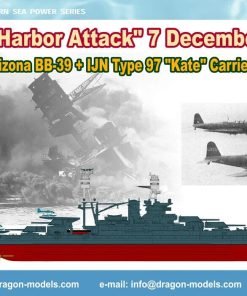 Alternative view of Dragon 7127   1/700 U.S.S. Arizona BB-39 w/Type 97 "Kate"  Bomber " Pearl Harbor