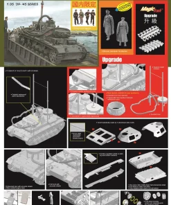 Dragon 6877 1/35 Pz.Kpfw.III (3.7cm) (T) Ausf.F Operation Seelowe Limited Versi