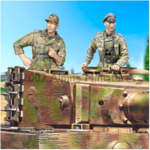 Alpine Miniatures 35032 1/35 Waffen SS Panzer Crew Set (2 figures)