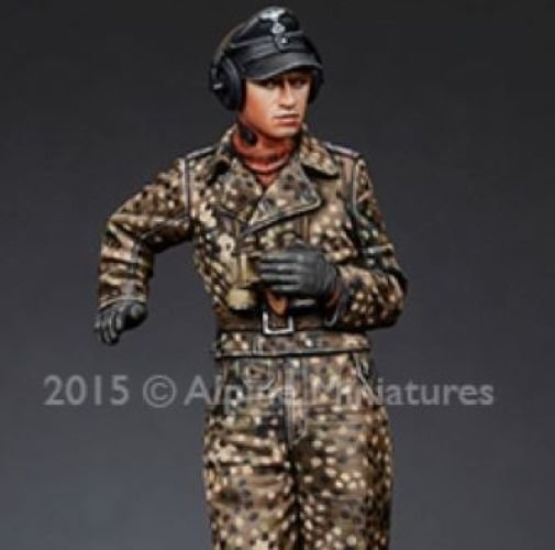 Alpine Miniatures 35188 1/35 WSS Panzer Commander #2 - Image 2
