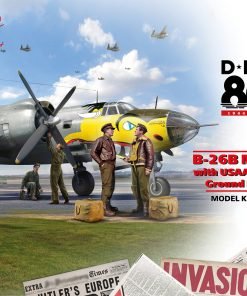 ICM 48322 1/48 D-Day 80 B-26B Marauder with USAAF Pilots and Ground Personnel