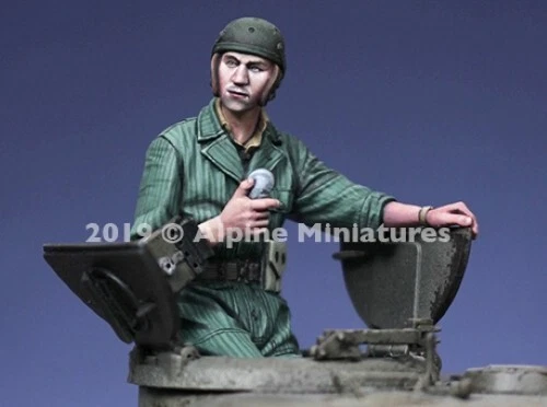 Alpine Miniatures 1/35 35270 US Tank Commander Summer - Image 7