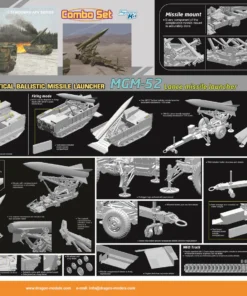 Alternative view of Dragon 3592 1/35 M752 Tactical Ballistic Missile Launcher + 1/35 MGM-52 Lance Missile Launcher