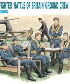 Dragon 5532 1/48 Luftwaffe Day Fighter "Batte of Britain" Ground Crew & Equipment