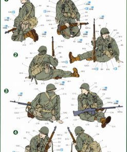 Alternative view of Dragon 6378 1/35 US Army Tank Riders 1944-45