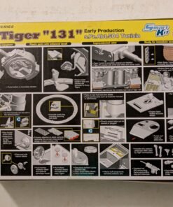 Alternative view of Dragon 6820 1/35 Tiger I "131" Early s.Pz.Abt.504 Tunisia (FADED BOX ART, DS Tracks)