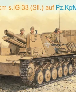Alternative view of Dragon 6440 1/35 Bison II - 15 cm s.IG 33 (Sfl.) auf Pz.Kpfw. II -2025 version