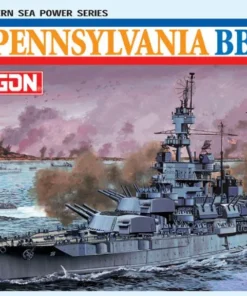 Dragon 7041 1/700 U.S.S. Pennsylvania BB-38 1944