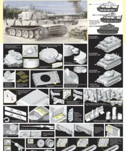 Alternative view of Dragon 6600 1/35 Tiger I, Initial Prod s.Pz.Abt.502 Leningrad  w/Magic Tracks