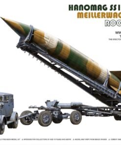 Takom 5001 1/72 WWII German V-2 Rocket w/ Hanomag SS 100 Meillerwagon