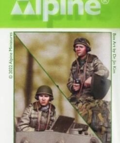 Alpine Miniatures 35298 1/35 British Tank Commander Set (2 figures)