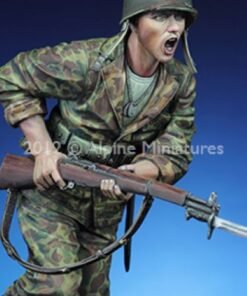 Alpine Miniatures 16018 1 /16 "The Charge" USMC 1943/44