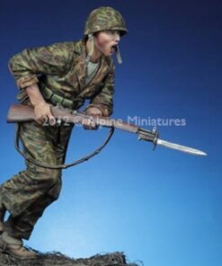 Alternative view of Alpine Miniatures 16018  1 /16   "The Charge" USMC 1943/44