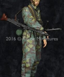 Alternative view of Alpine Miniatures 16033 1/16 MG Gunner 12 SS Panzer Division "HJ"