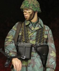 Alpine Miniatures 16033 1/16 MG Gunner 12 SS Panzer Division "HJ"
