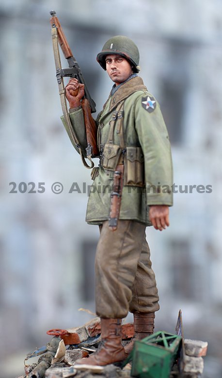 Alpine Miniatures 16047 1 /16 US 2nd ID "Indian Head Division" - Image 5