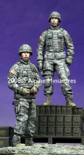 Alpine Miniatures 35071 1/35 Modern US AFV Crew Set (2 figures) - Image 12