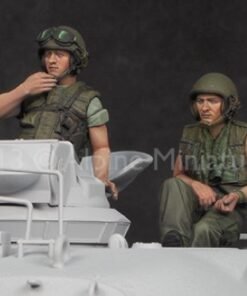 Share Alpine Miniatures 35162 1/35 US Tanker Vietnam War Set (2 Figures)