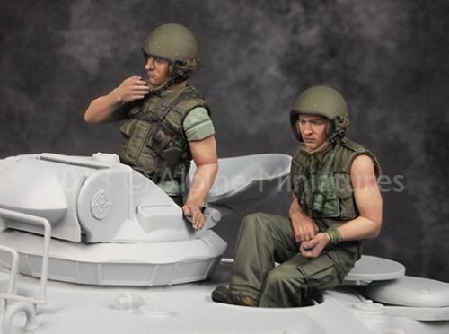 Share Alpine Miniatures 35162 1/35 US Tanker Vietnam War Set (2 Figures) - Image 5