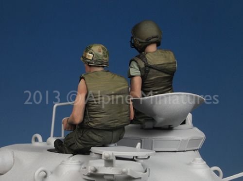 Share Alpine Miniatures 35162 1/35 US Tanker Vietnam War Set (2 Figures) - Image 7