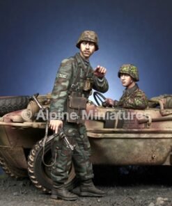 Alternative view of Alpine Miniatures 35280 1/35 WSS "HJ" Officer & Driver Set