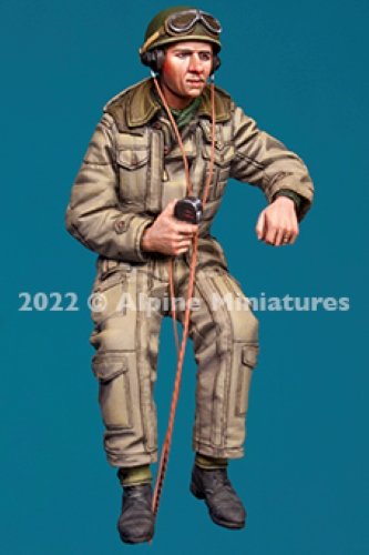 Alpine Miniatures 35296 1/35 British Tank Commander #1 - Image 2