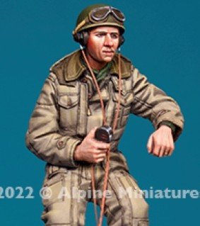 Alpine Miniatures 35296 1/35 British Tank Commander #1