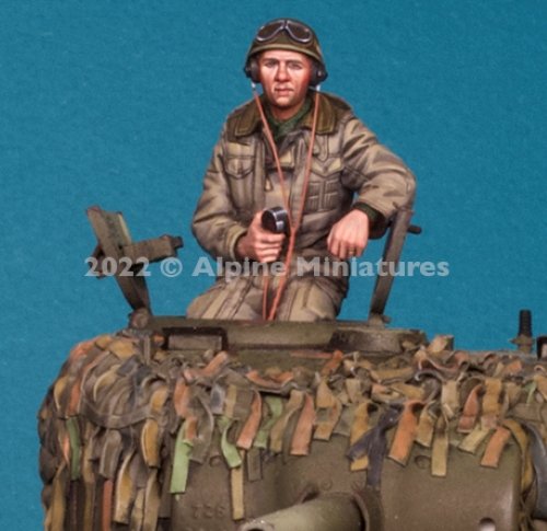 Alpine Miniatures 35296 1/35 British Tank Commander #1 - Image 5
