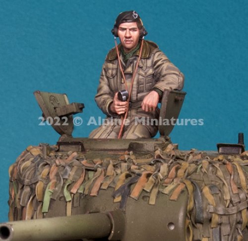 Alpine Miniatures 35296 1/35 British Tank Commander #1 - Image 7