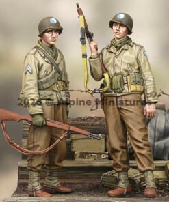 Alternative view of ALPINE MINIATURES 1/35 35335 US 29th Infantry Division Set (2 figures)