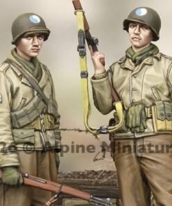 ALPINE MINIATURES 1/35 35335 US 29th Infantry Division Set (2 figures)