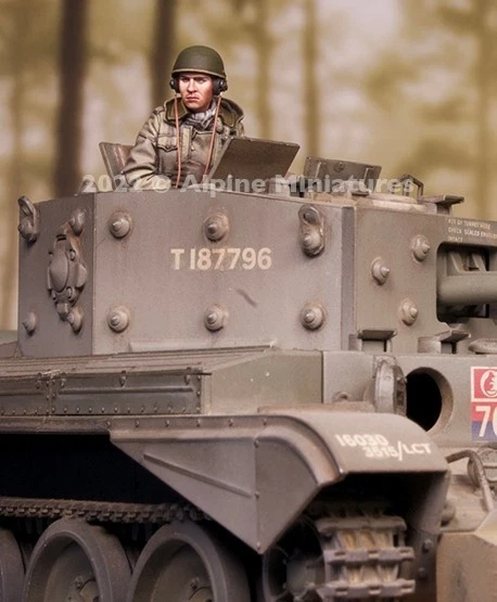 Alpine Miniatures 35297 1/35 British Tank Commander #2 - Image 9