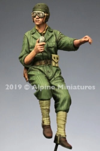 Alpine Miniatures 1/35 35270 US Tank Commander Summer - Image 5