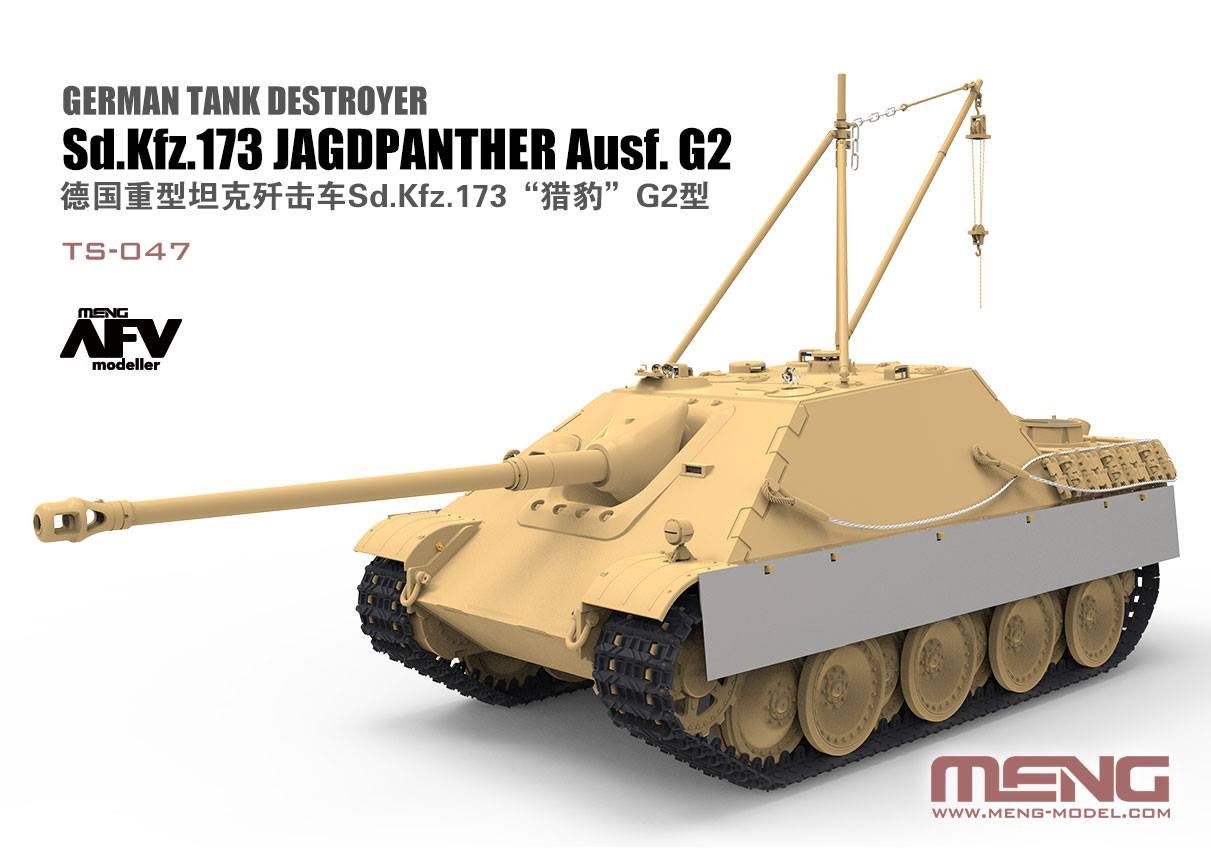 Meng Model TS-047 1/35 Jagdpanther G2 - Image 3