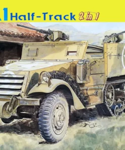 DRAGON 6329 1/35 M2A1 Half-Track 2in1 Bonus Version w/Photo-Etched