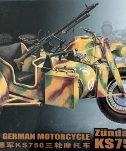 Great Wall Hobby 1/35 L3508 BMW R75 with Sidecar (BOX DAMAGE)