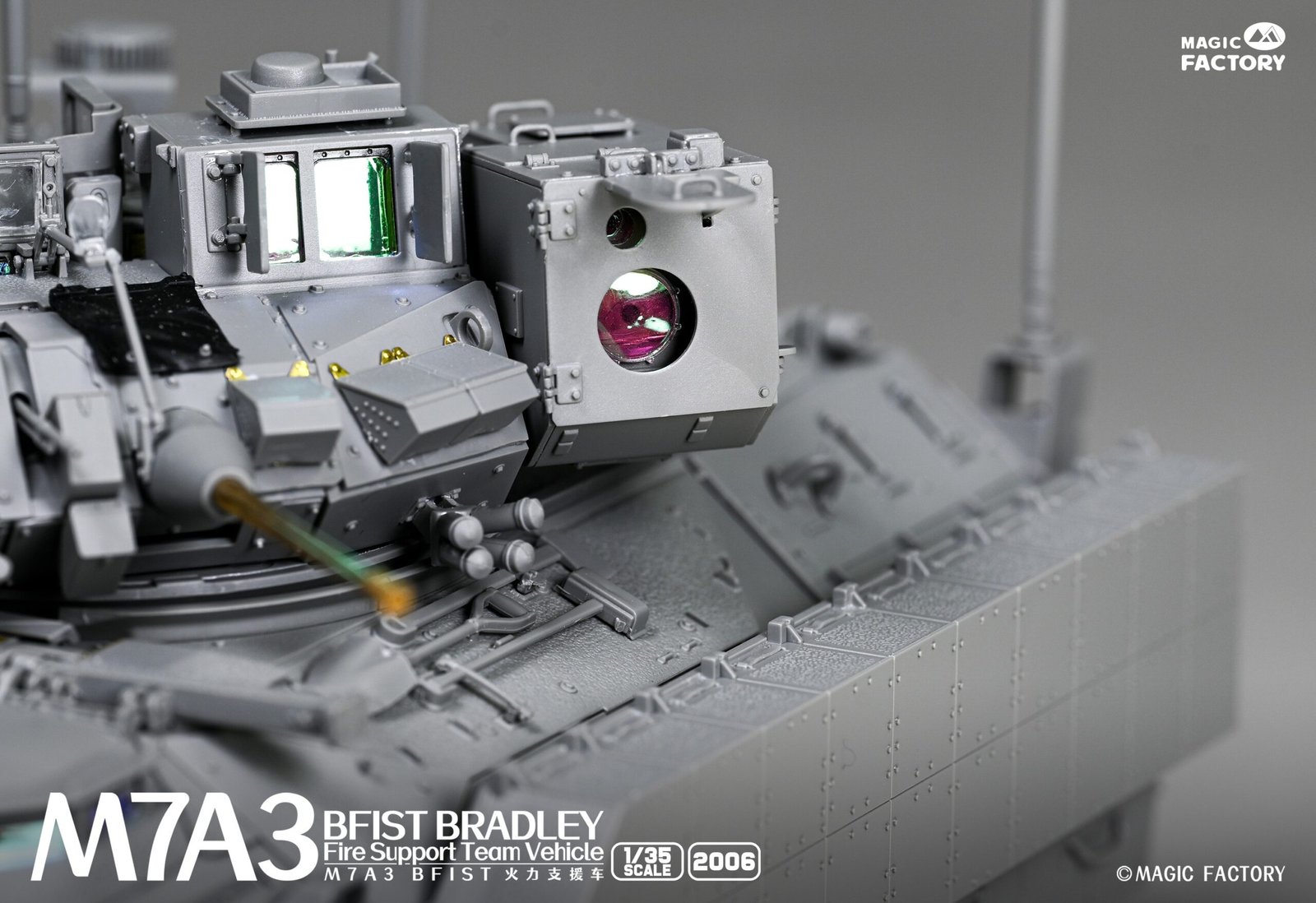 Magic Factory 2006 1/35 M7A3 BFIST Bradley Fire Support Team Vehicle - Image 4