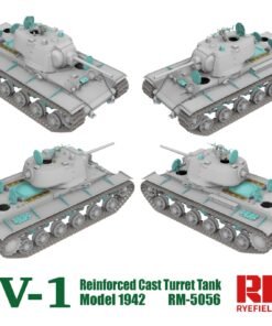 Rye Field 5056 1/35 KV-1 Reinforced Cast Turret mod.1942 w/workable track links - Image 5
