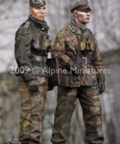 Alpine Miniatures 35077 1/35 LAH Officers in the Ardennes Set (2 figures) - Image 3