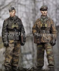 Alpine Miniatures 35077 1/35 LAH Officers in the Ardennes Set (2 figures) - Image 4