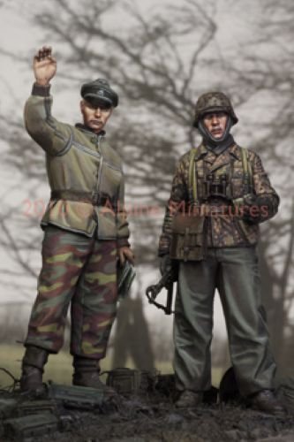 Alpine Miniatures 35098 -1/35 LAH in the Ardennes Set #2 (2 Figures) - Image 2