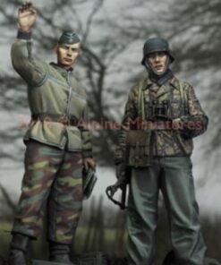 Alpine Miniatures 35098 -1/35 LAH in the Ardennes Set #2 (2 Figures) - Image 3