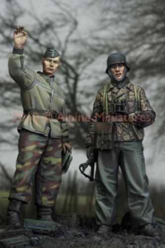 Alpine Miniatures 35098 -1/35 LAH in the Ardennes Set #2 (2 Figures) - Image 3