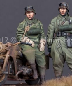 Alpine Miniatures 35144 1/35 German Motorcyclist Set (2 Figures)
