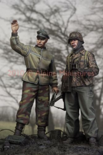 Alpine Miniatures 35098 -1/35 LAH in the Ardennes Set #2 (2 Figures) - Image 4