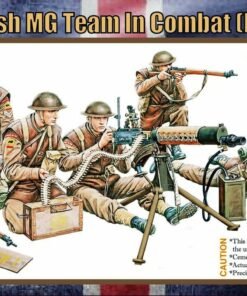 Gecko Models 35GM0013 1/35 W.W. II British MG Team in Combat (N.W. Europe)